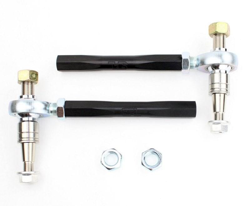 SPL Parts 2009+ Nissan 370Z Front Outer Tie Rod Ends Adjustable for Bumpsteer.