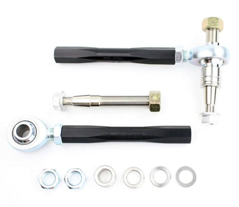 SPL Parts 2009+ Nissan 370Z Front Outer Tie Rod Ends Adjustable for Bumpsteer.