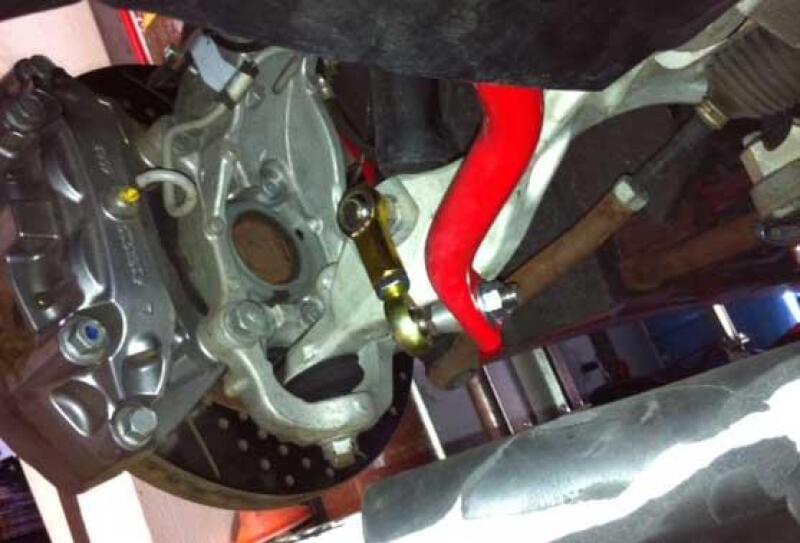 SPL Parts 2009+ Nissan 370Z Front Swaybar Endlinks.