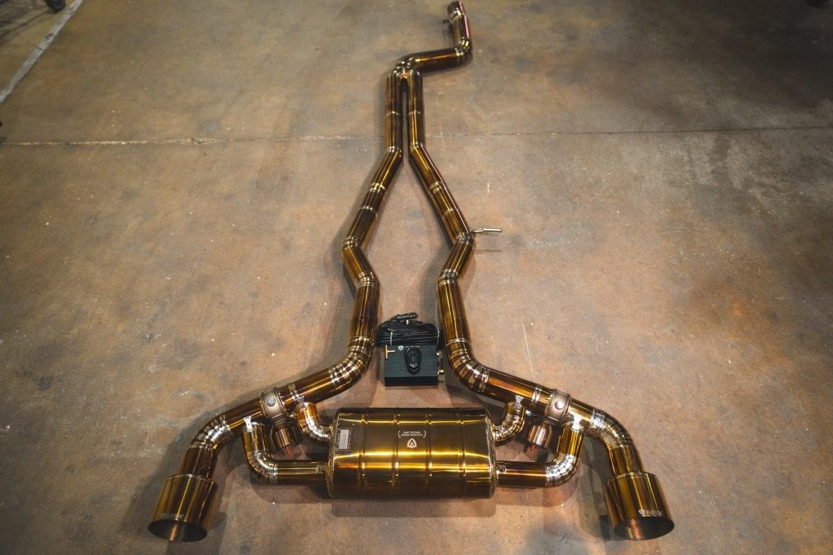 Toyota Supra A90 / A91 Valved Sport Exhaust System.