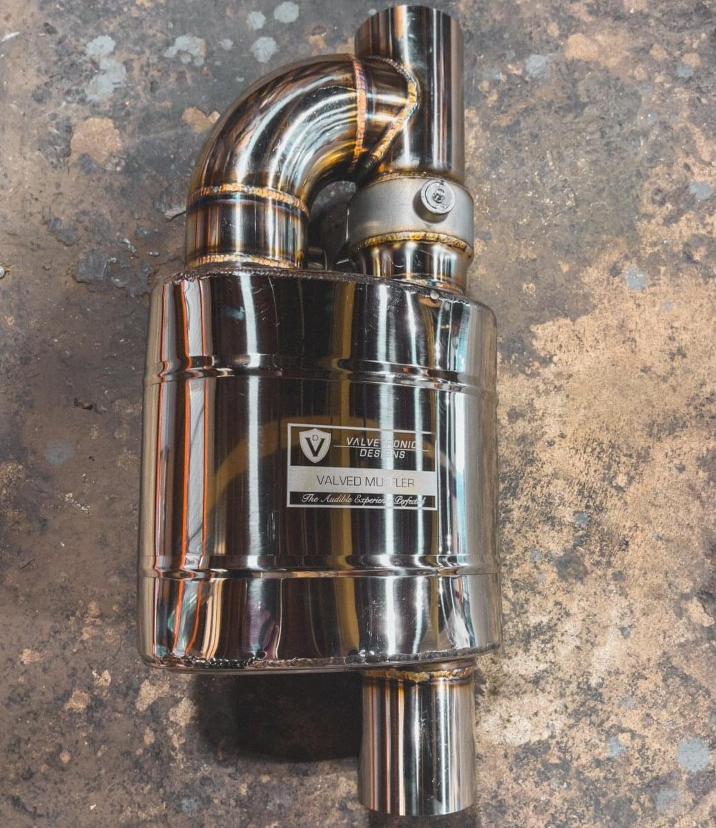 Universal Valved Muffler Replacement.