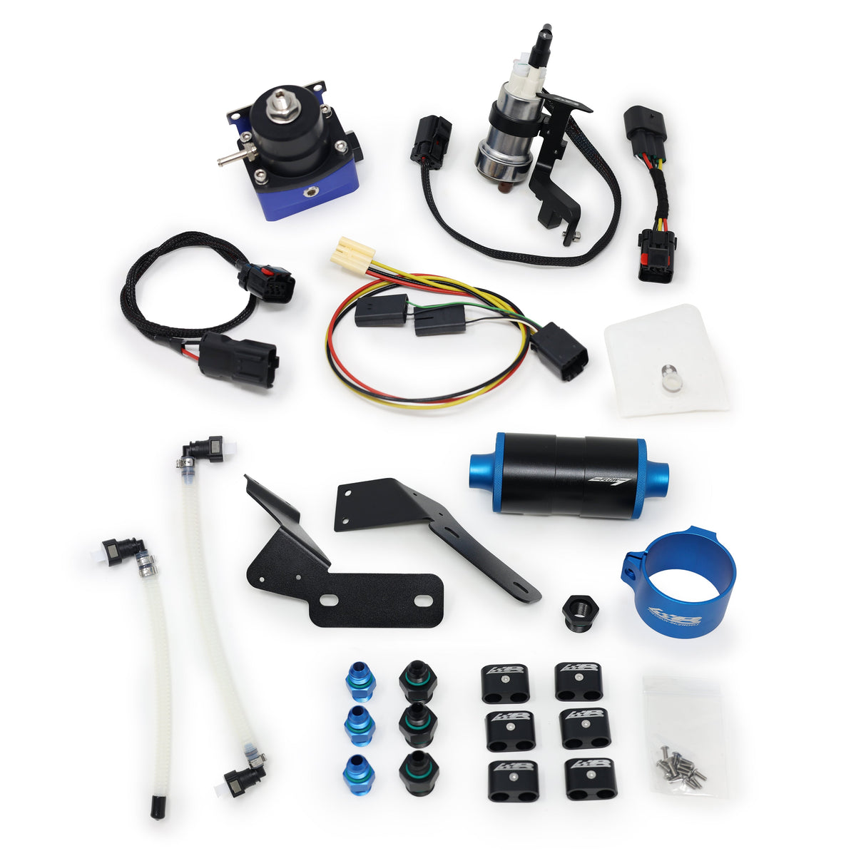 Precision Raceworks MKV Toyota Supra AFS upgrade kit without billet top hat