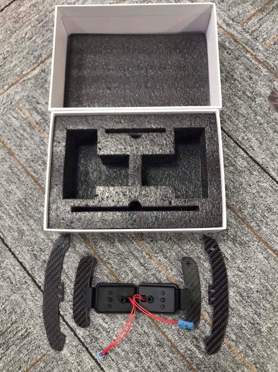 V1 F1 PADDLE SHIFTERS.