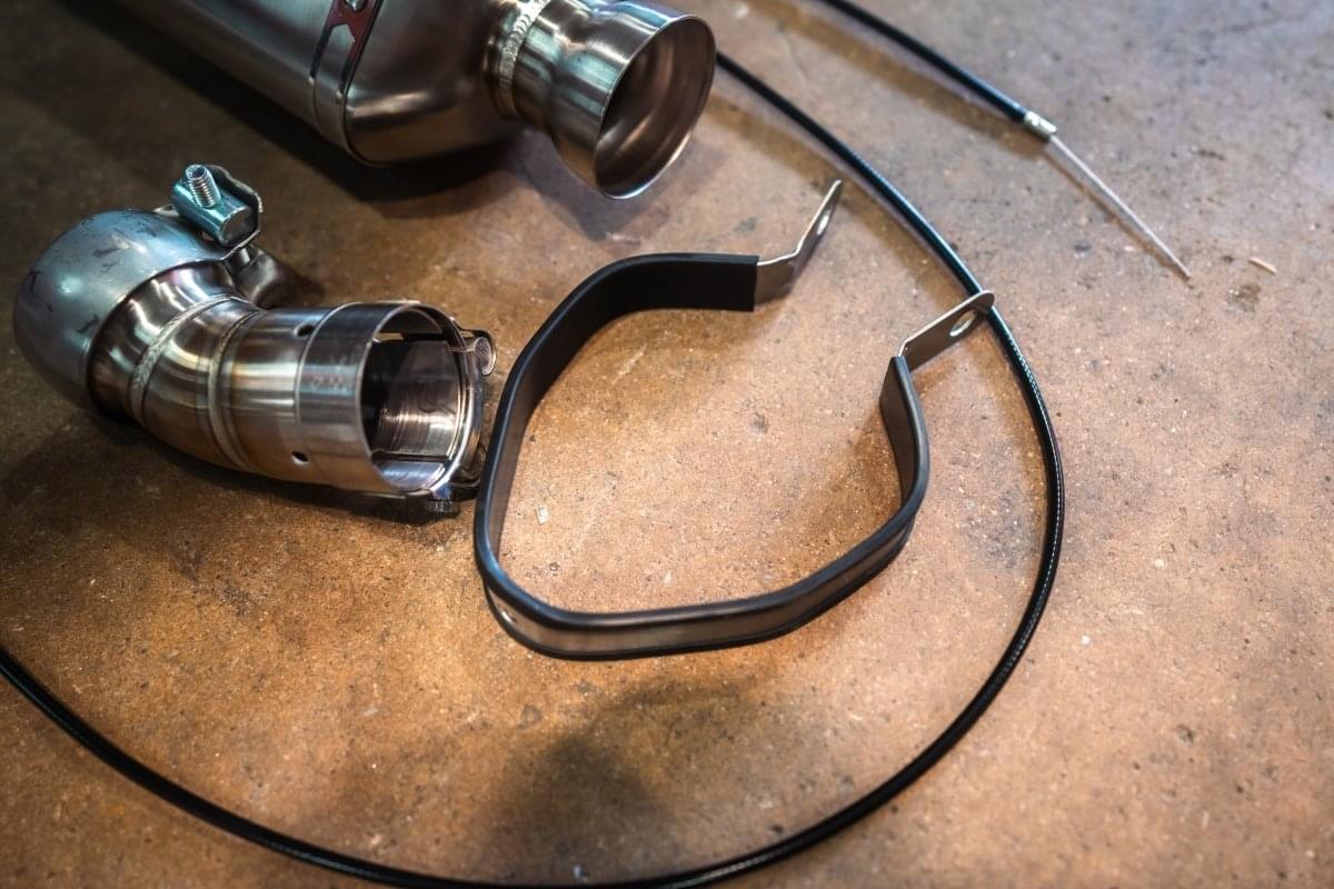 Valvetronic Motorcycle Valved Muffler.