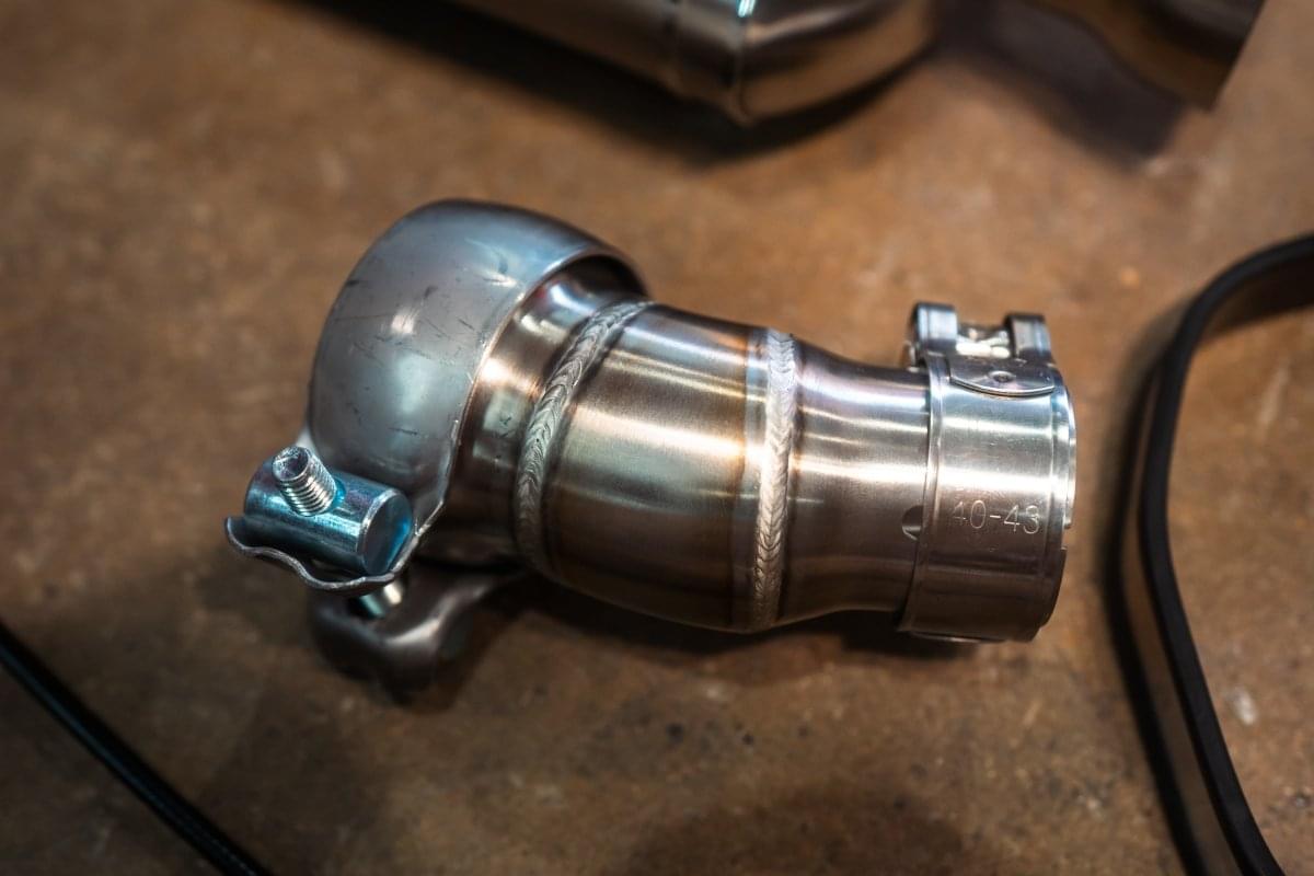 Valvetronic Motorcycle Valved Muffler.