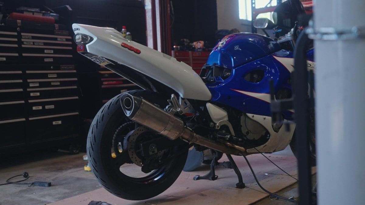 Valvetronic Motorcycle Valved Muffler.