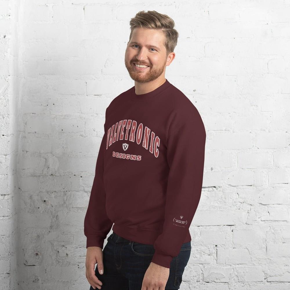 Valvetronic Varsity style sweatshirt.