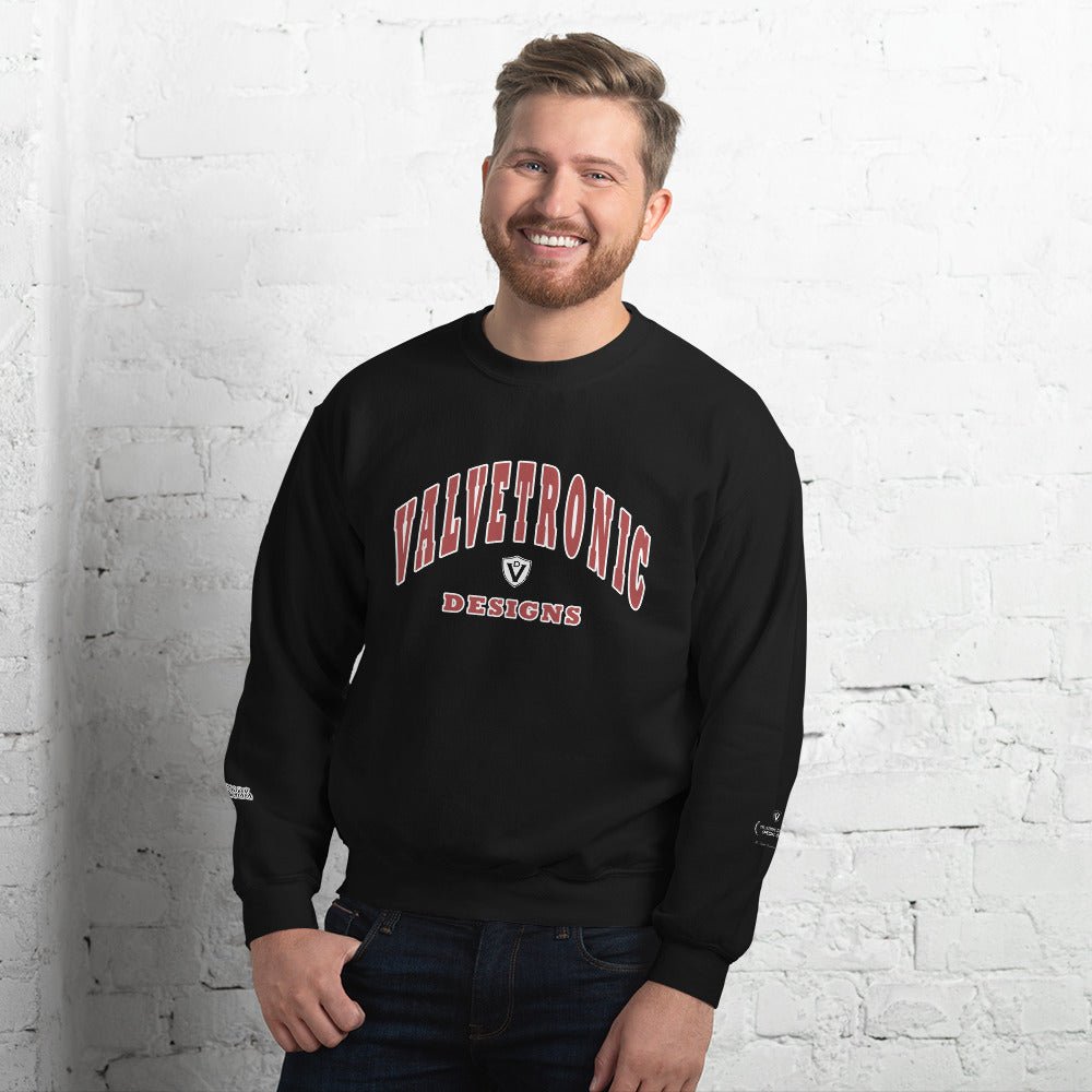 Valvetronic Varsity style sweatshirt.