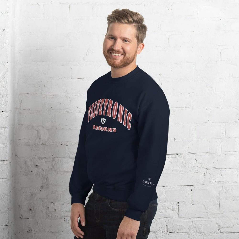 Valvetronic Varsity style sweatshirt.