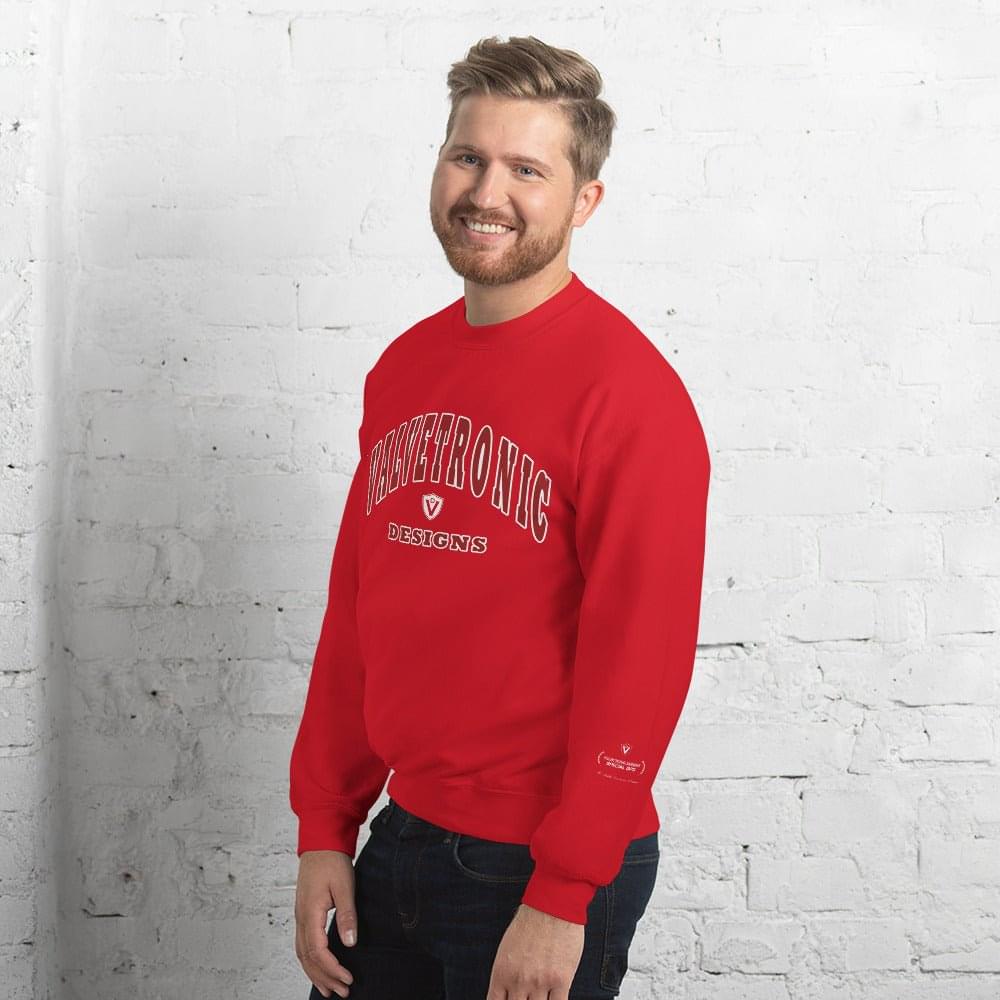 Valvetronic Varsity style sweatshirt.