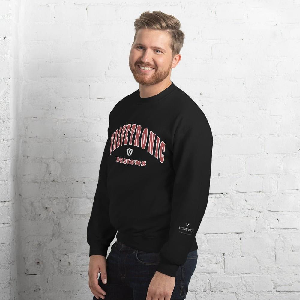 Valvetronic Varsity style sweatshirt.