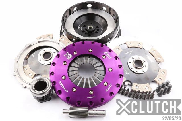 X-CLUTCH N55 TWIN DISC RIGID CERAMIC CLUTCH KIT.
