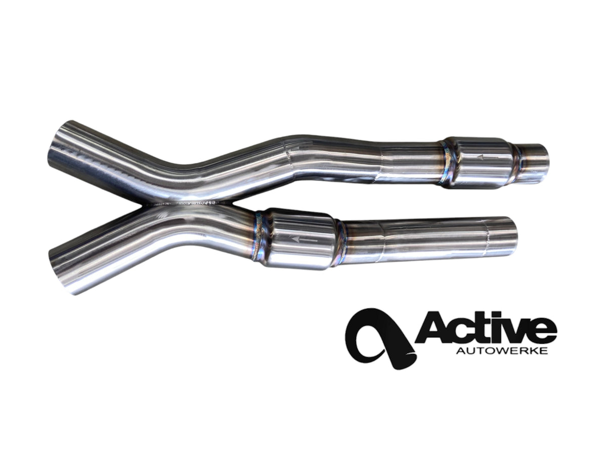 Active Autowerke X3M / X4M Signature Equal Length midpipe.
