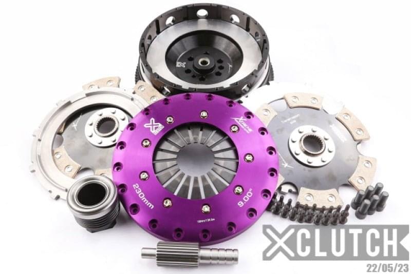 XClutch 15-18 BMW M3 Base 3.0L 9in Twin Solid Clutch Kit.