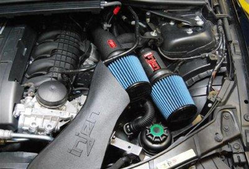 Injen 07-09 335i E92 / 08-09 135i E82 3.0L L6 Twin intake Wrinkle Black Short Ram Intake - COLORADO N5X