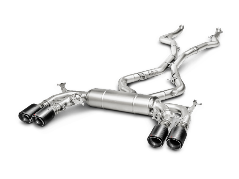 Akrapovic 15-17 BMW X5M (F85) Evolution Line Cat Back (Titanium) w/ Carbon Tips - COLORADO N5X