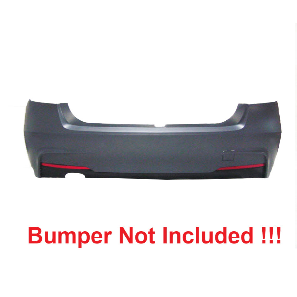 2012-2018 BMW F30 F31  M-Tech Style Diffuser Only - COLORADO N5X