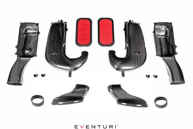 Eventuri Mercedes W205 C63S AMG - Carbon Fibre Ducts upgrade kit - COLORADO N5X