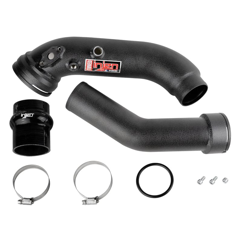 16-20 BMW L6-3.0L/ Turbo/ Twin Turbo/L4-2.0L/ L6-2.5L Wrinkle Black Turbo SES Intercooler Pipes.