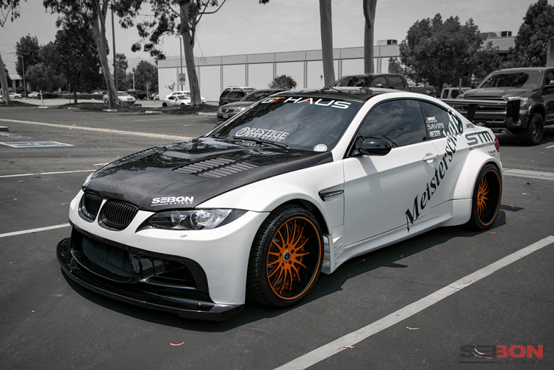 Seibon 07-10 BMW M3 Series 2Dr (E92) GTR-Style Carbon Fiber hood - COLORADO N5X