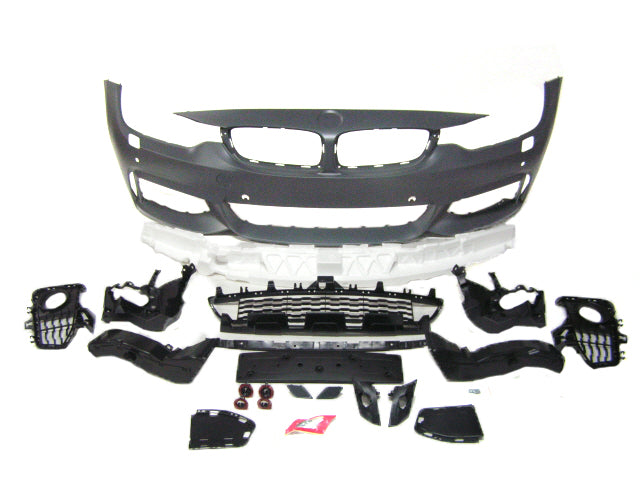 2013-2016 BMW F32 4-Series M-TECH M SPORT Style Front Bumper Fog Type - COLORADO N5X