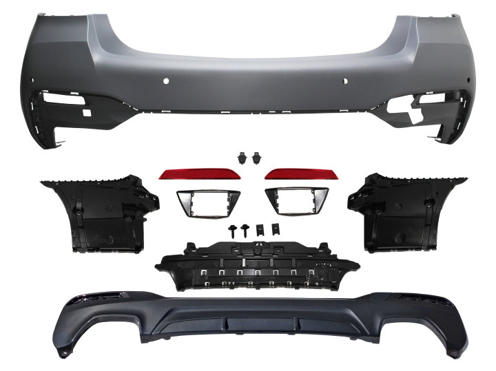 2021-2023 BMW G30 LCI Rear Bumper W/ PDC Covers - COLORADO N5X