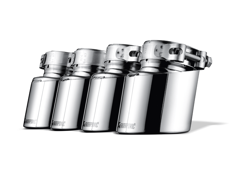 Akrapovic 09-14 BMW X5M (E70) Tail Pipe Set (Titanium) - COLORADO N5X