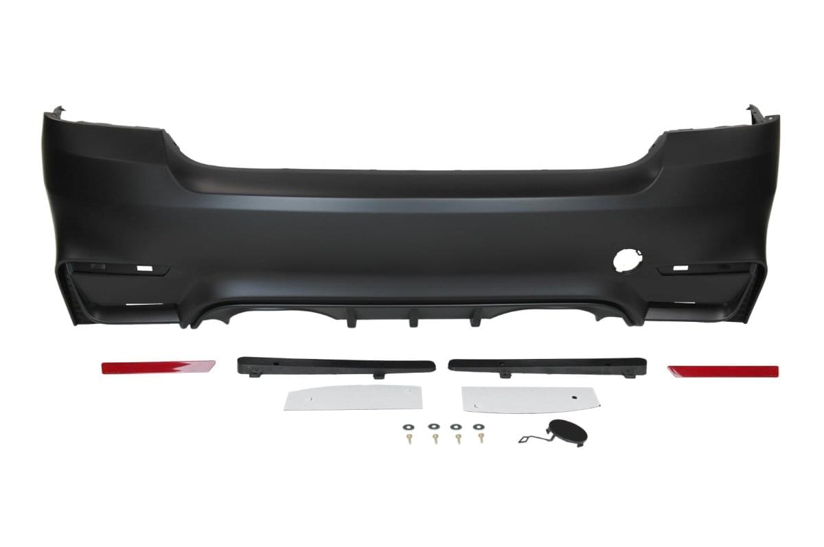 2007-2013 BMW E92 E93 M4 Style Rear Bumper W/O PDC.
