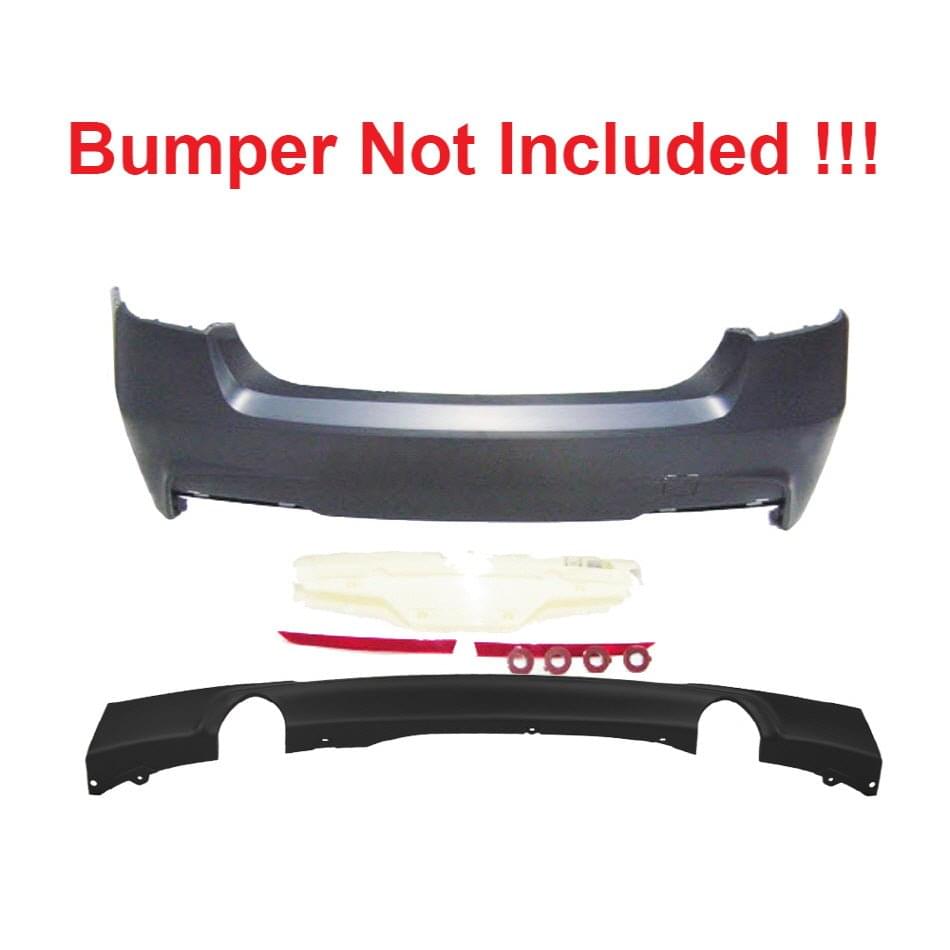 2012-2018 BMW F30 F31 M-Tech Style Diffuser Only - COLORADO N5X