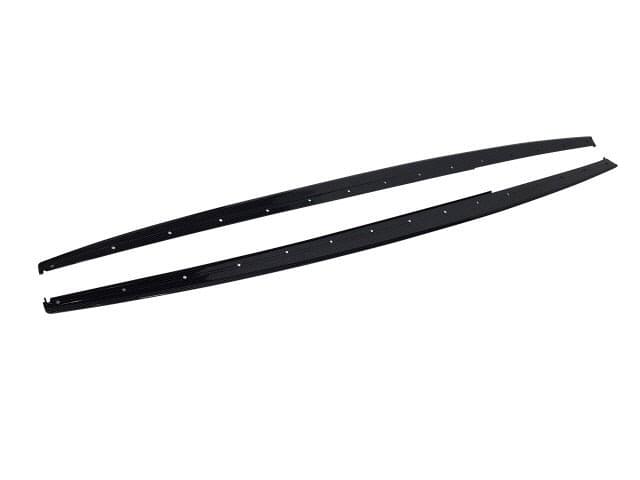 2012-2019 BMW F30 3 Series M-P Style Carbon Fiber Side Skirt Extension.