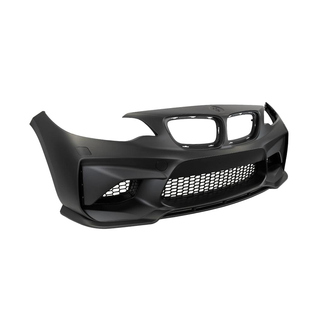 2013-2019 F22/F23 BMW M2 Style Front Bumper w/o PDC Holes w/ Front LIP.