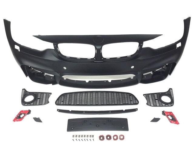 2014-2020 BMW F32 M4 Style Front Bumper Fog Type.