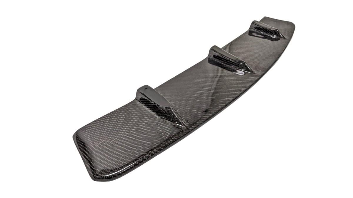 2017-2020 BMW 5 Series G30 Pre-LCI JGS Style Carbon Fiber Front Lip (3 PCS) for MT Front Bumper.