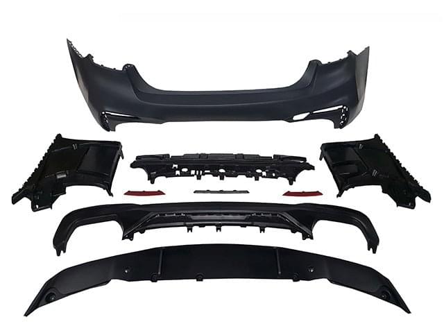 2017-2020 BMW G30 PRE-LCI M-P Style Rear Bumper.