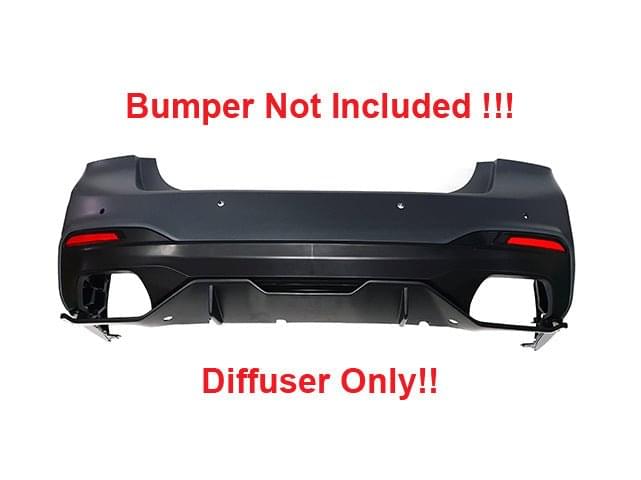 2017-2020 BMW G30 PRE-LCI M-Performance Style Rear Diffuser Only.