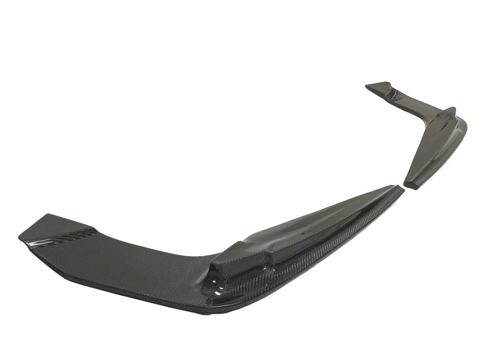 2018-20 BMW F90 M5 3D Style Carbon Fiber Rear Bumper Diffuser + Splitters Spoiler For.