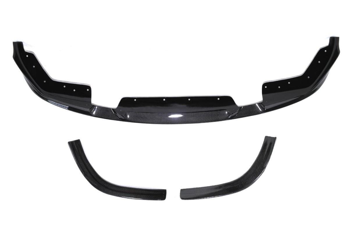 2019-2021 BMW PRE-LCI G20 3 Series w/ M-PKG, 3D Style Carbon Front Lip (3PCS).