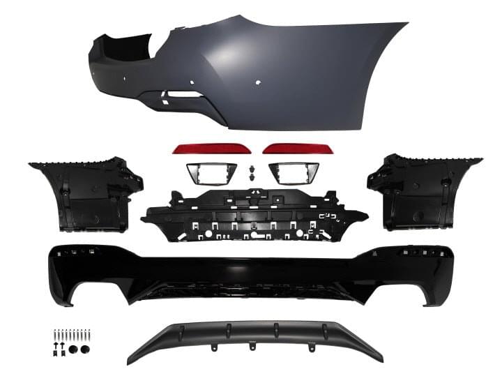 2021-2023 BMW G30 LCI Rear Bumper W/ PDC Covers.