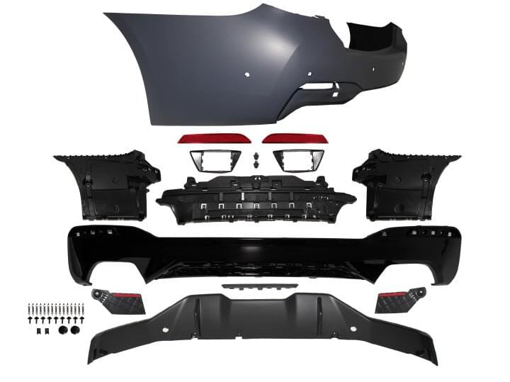 2021-2023 BMW G30 LCI Rear Bumper W/ PDC Covers.