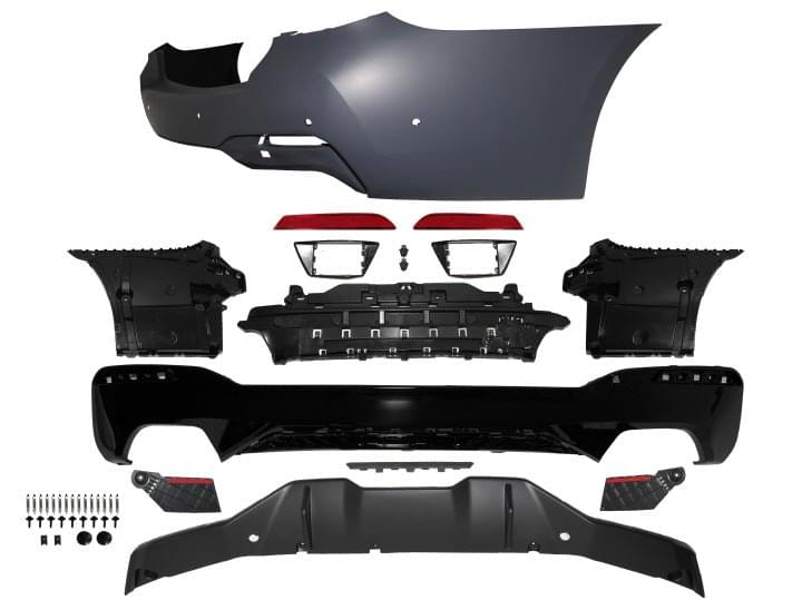 2021-2023 BMW G30 LCI Rear Bumper W/ PDC Covers.
