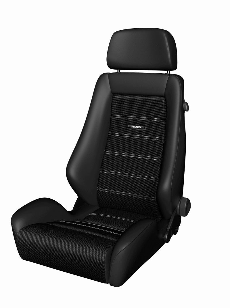 Recaro Classic LX Seat - Black Leather/Classic Corduroy - COLORADO N5X