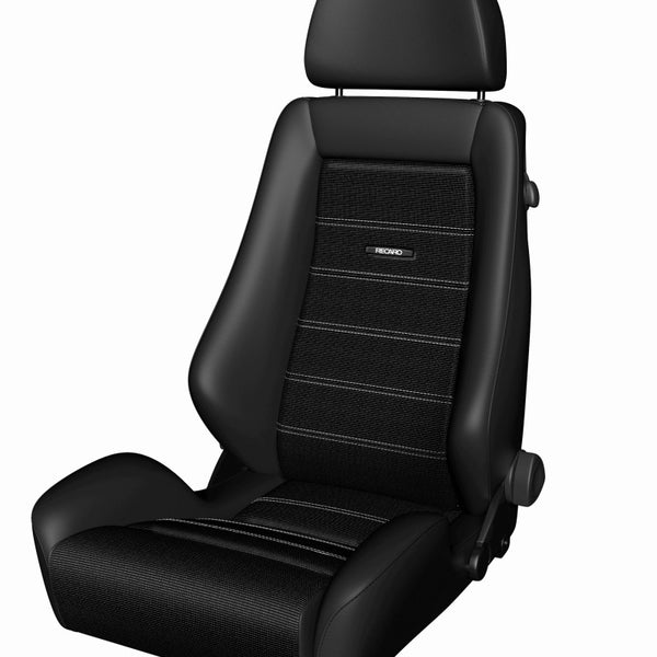 Recaro Classic LX Seat - Black Leather/Classic Corduroy