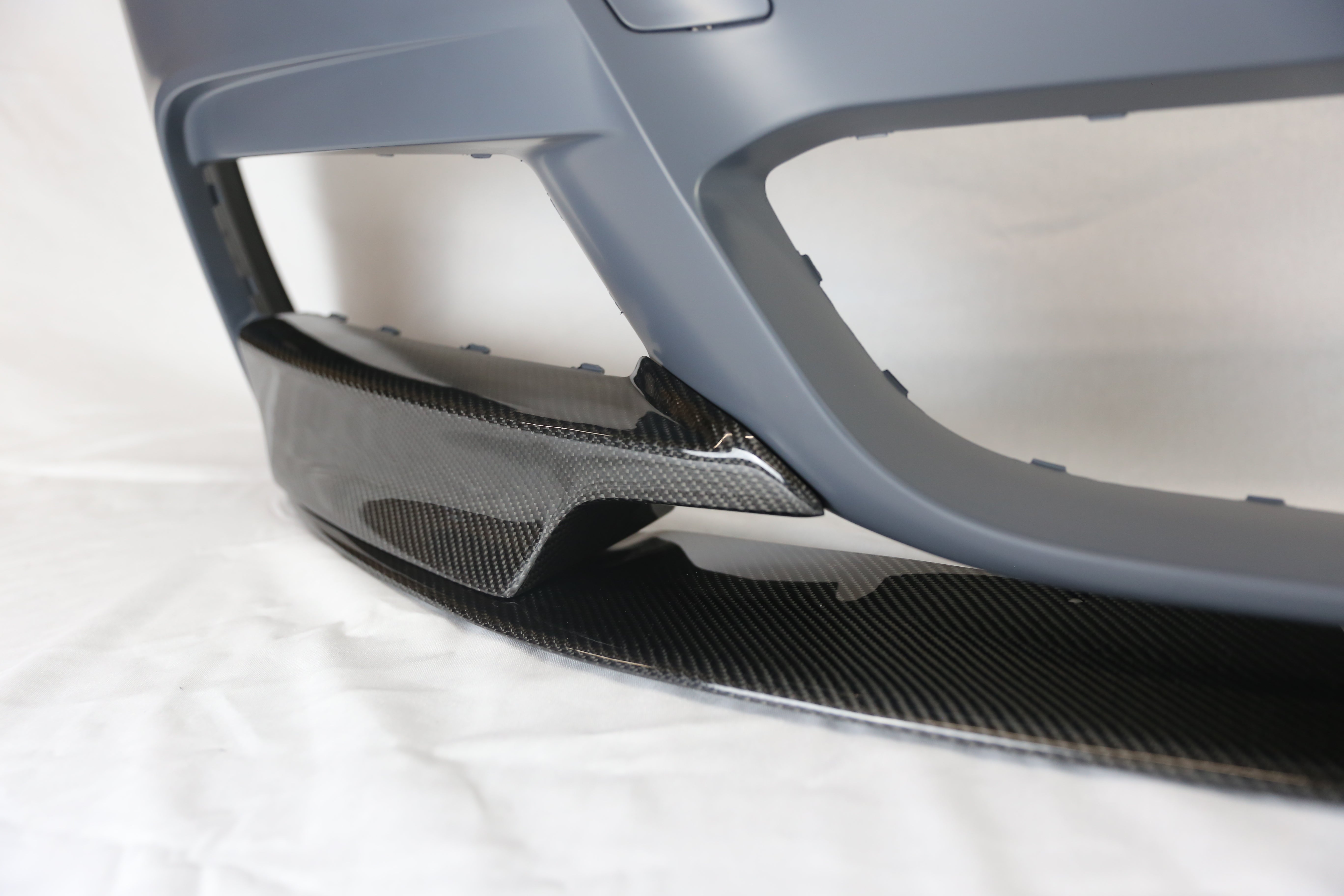 BMW F30 M-P Type 3 Pcs Carbon Front Lip ONLY For M-Tech - COLORADO N5X