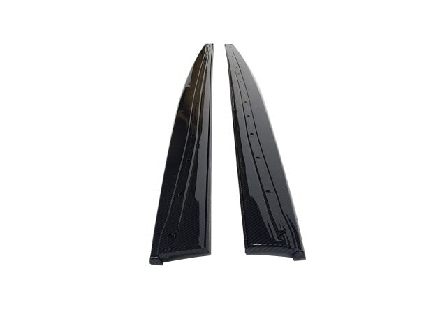 2014-2020 BMW F32/F33 M-P Side Skirts with Carbon Fiber Side Extensions - COLORADO N5X