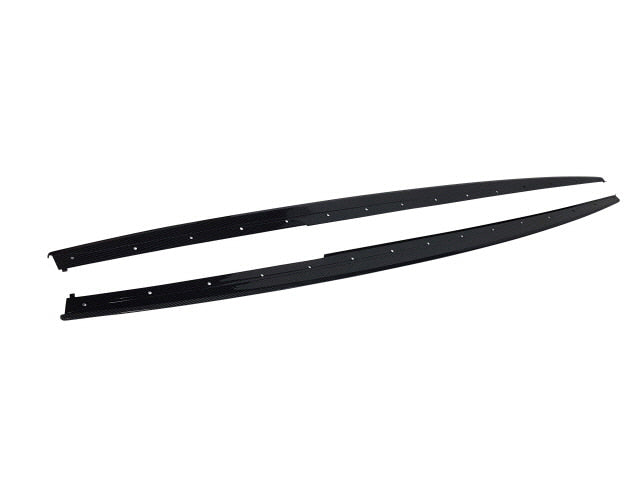 2012-2019 BMW F30 3 Series M-P Style Carbon Fiber Side Skirt Extension - COLORADO N5X