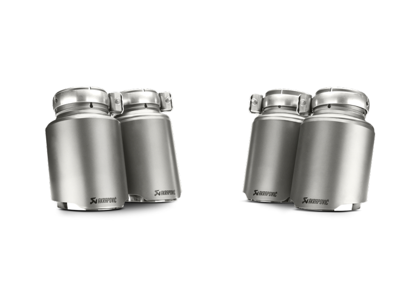 Akrapovic 14-17 BMW M3/M4 (F80/F82) Tail Pipe Set (Titanium) - COLORADO N5X