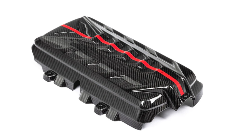 Eventuri Chevrolet C8 Corvette Black Carbon Engine Cover - COLORADO N5X