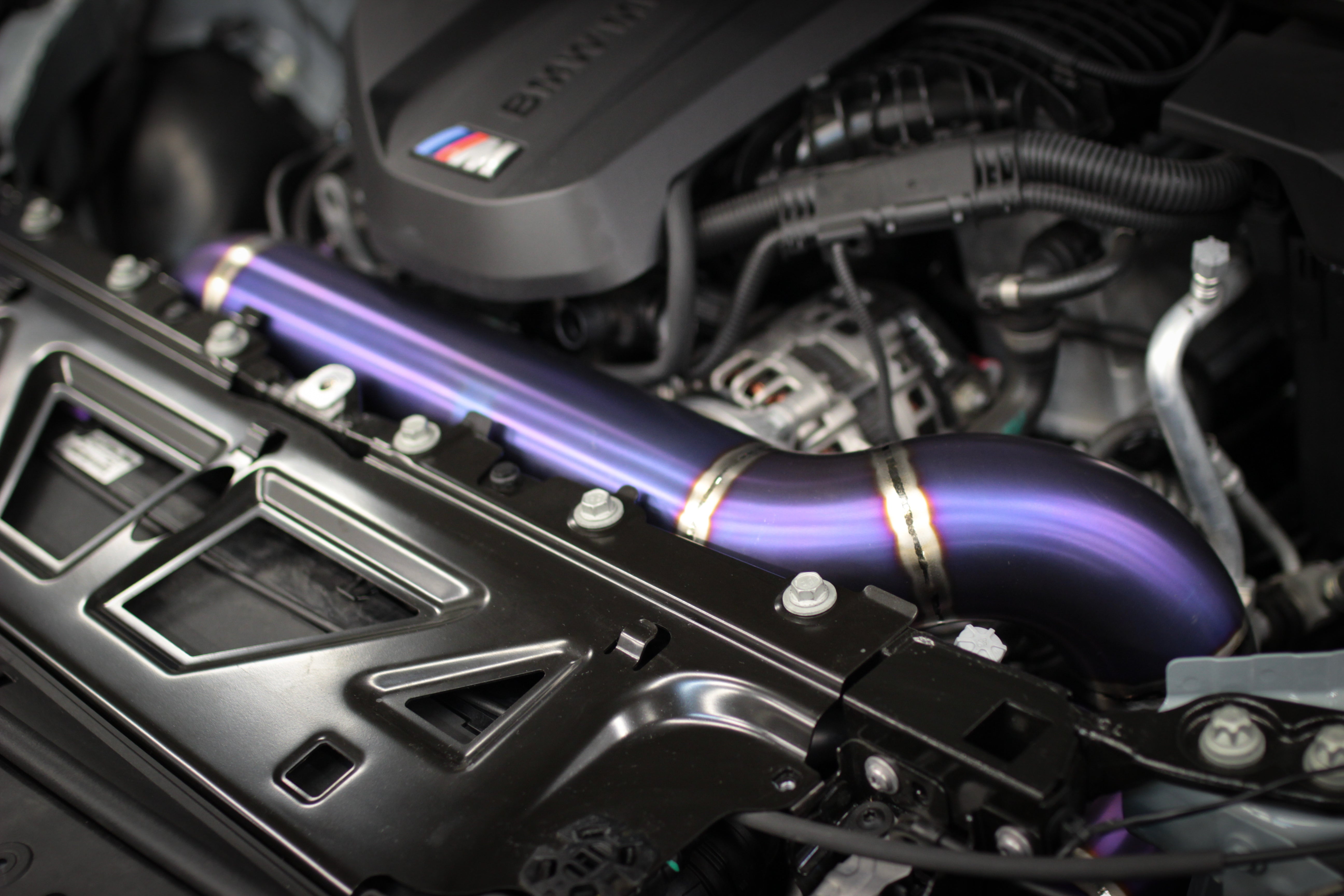 BMW M2 M3 M4 S58 Titanium Front Mount Intake System - COLORADO N5X