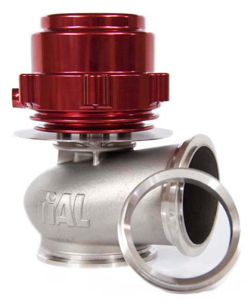 TiAL Sport V60 Wastegate 60mm .149 Bar (2.17 PSI) w/Clamps - Red - COLORADO N5X