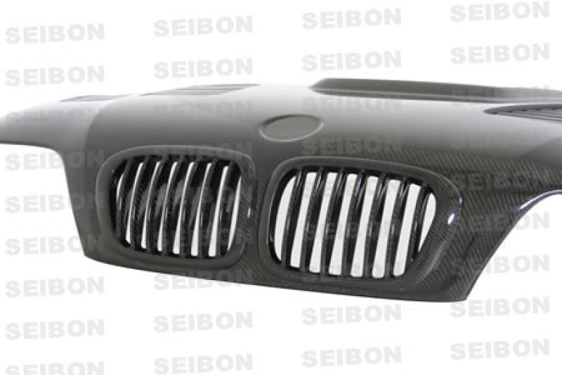 Seibon 01-05 BMW E46 M3 GTR Style Carbon Fiber Hood - COLORADO N5X